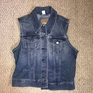 Denim vest